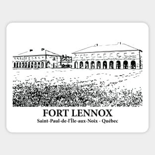 Fort Lennox - Saint-Paul-de-l'Île-aux-Noix QC Magnet